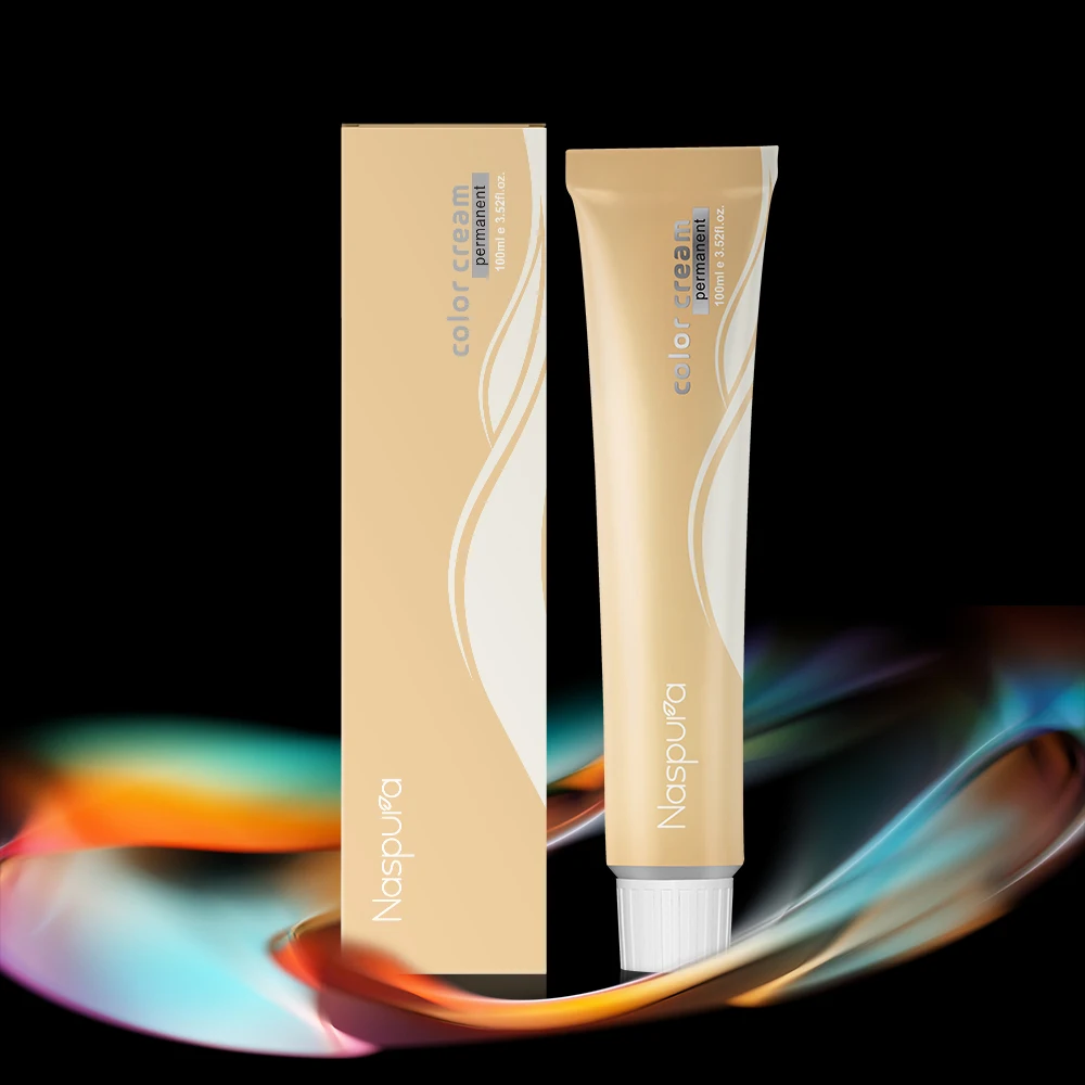 Made in Italy hair products with keratin and ceramide permanent hair color cream dye