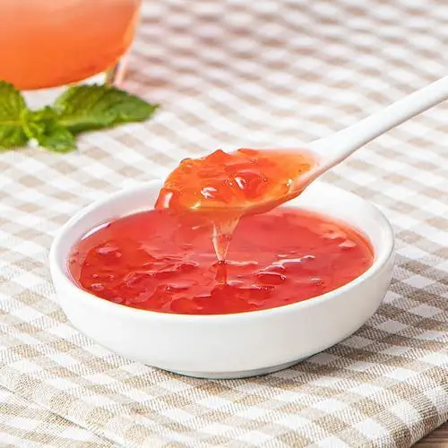 Оптовые поставщики высшего качества Китай персиковый Вкус фруктовый джем мед персик