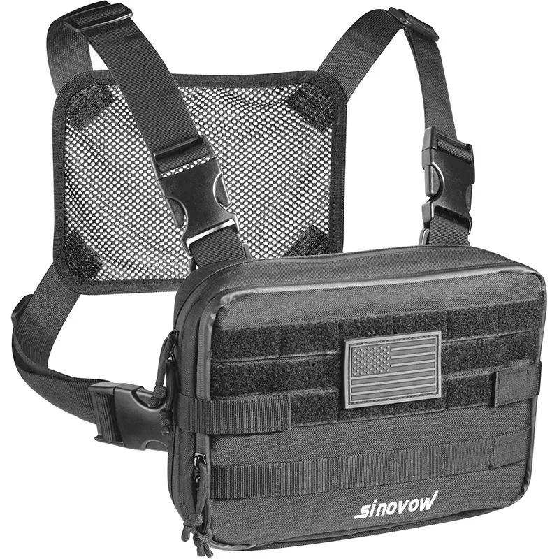 Sinovow Custom Logo Tactical Chest Rig Pack Concealed Carry Bag For Outdoor Hunting Shooting Hiking