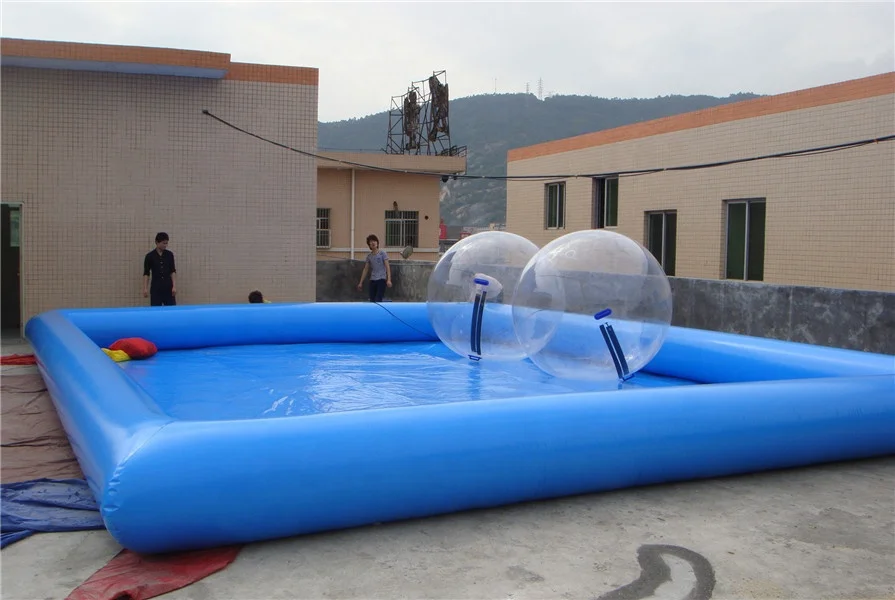 Water walking ball and sport pool inflatable square pool D2001-2