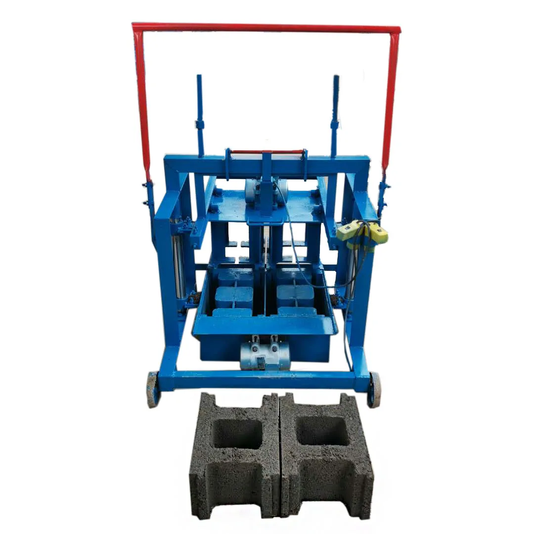 Fixed Design Layout Soil Cement Interlocking Brick Flexible Operation