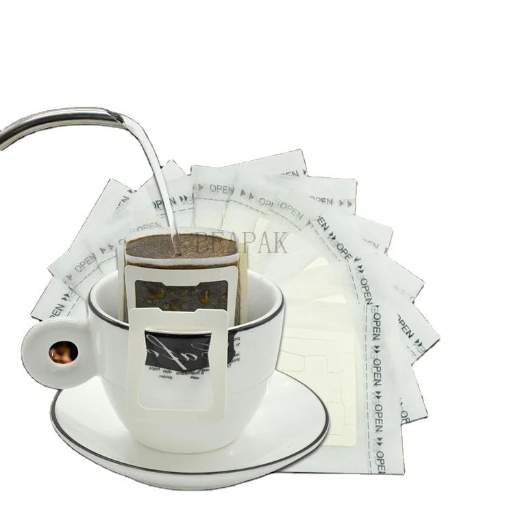 New trend high quality Japanese material hanging coffee filter drip bag Cold brew coffee filter bags