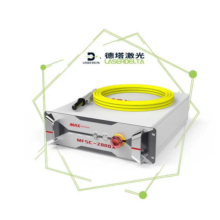 MFSC-1000W/1500W/2000W/3000W single module continuous fiber laser source for laser machine max fiber laser source