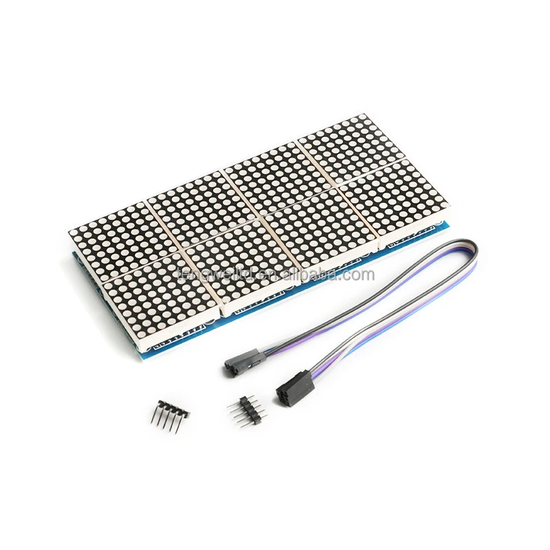 MAX7219 LED dot matrix module 1/2/4/8 Digital tube microcontroller control module For arduino diy
