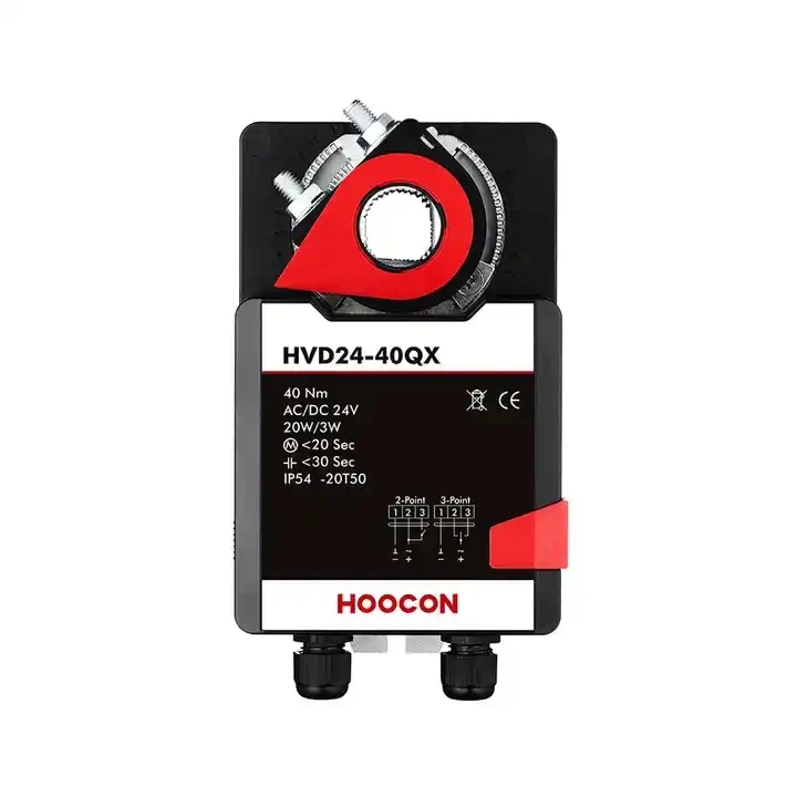 Factory Direct Sale 24V HVAC System ON-OFF 40NM Air Damper Actuator For Sale