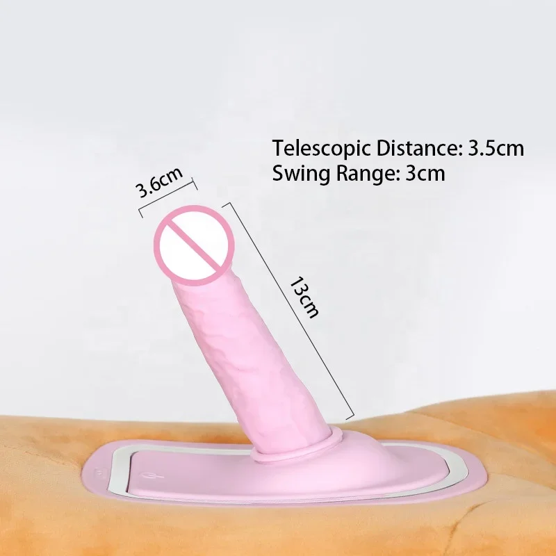 Invisible Doll Automatic Telescopic Cannon Machine Hidden Simulation Automatic Retractable Dildo teddy bear vibrator for women