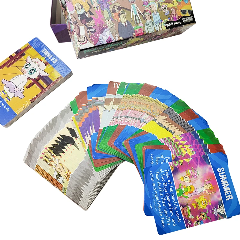 Hot Party Novelty Game Card Custom Made Printed Funny Trading Game Pieces Card Drinking Risk Board Game