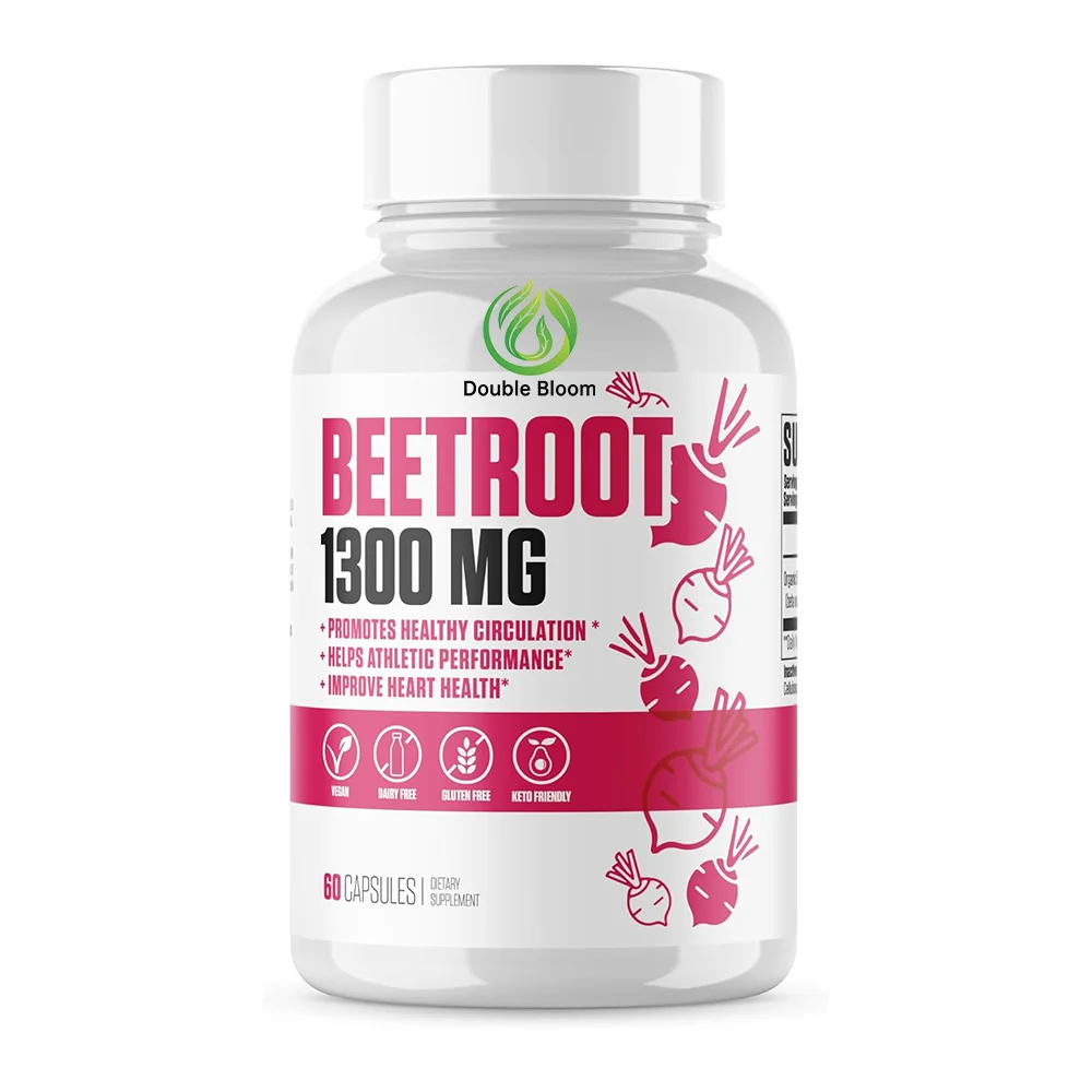 Best Quality HALAL Organic Beet Root Capsules Burn Fat Health Food Fast Slimming Detox Pills.Promotes Healthy circulation