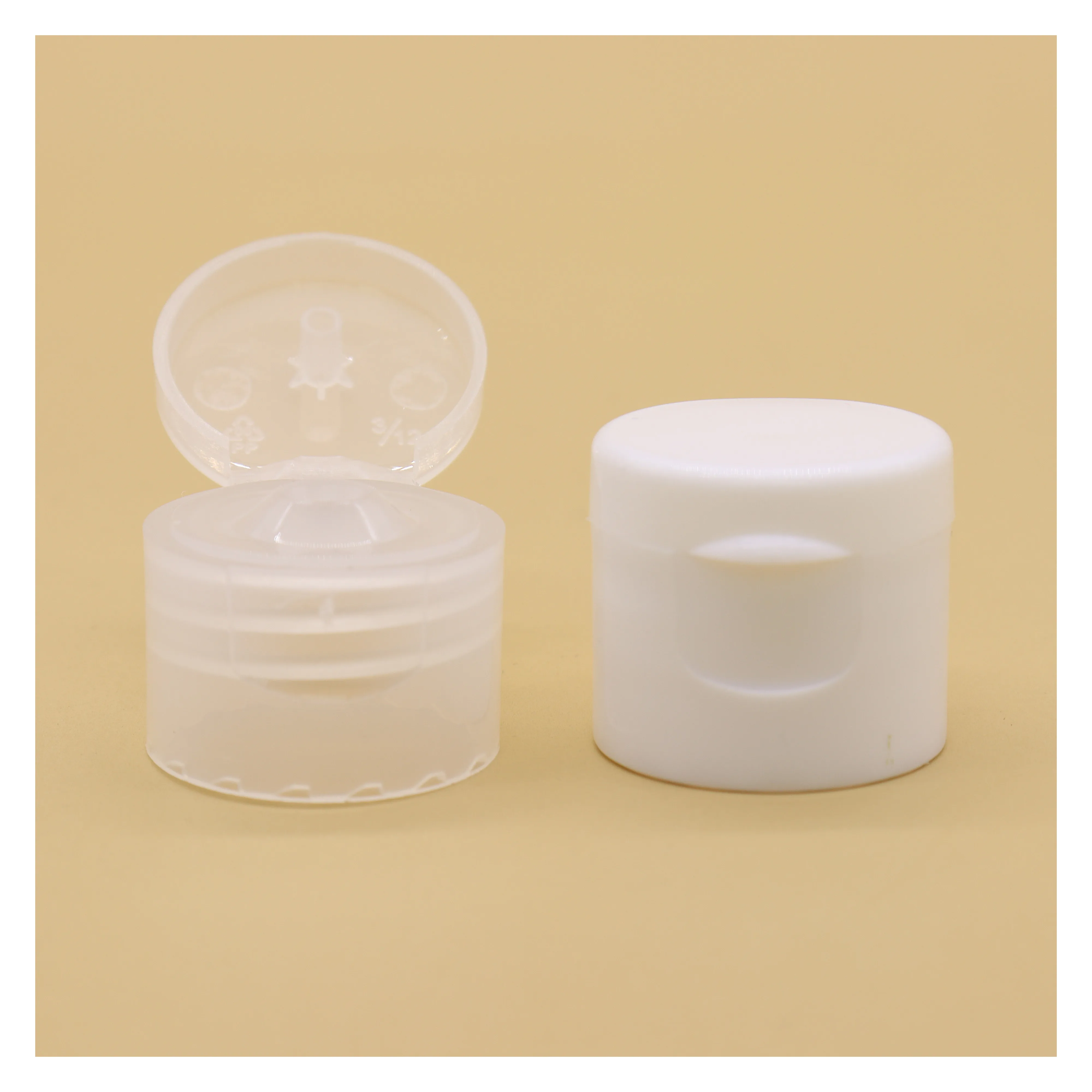 Ready To Ship Ketchup Silicon Flip Bottle Cap , 20-410 PP Bottle Cap For Bottle
