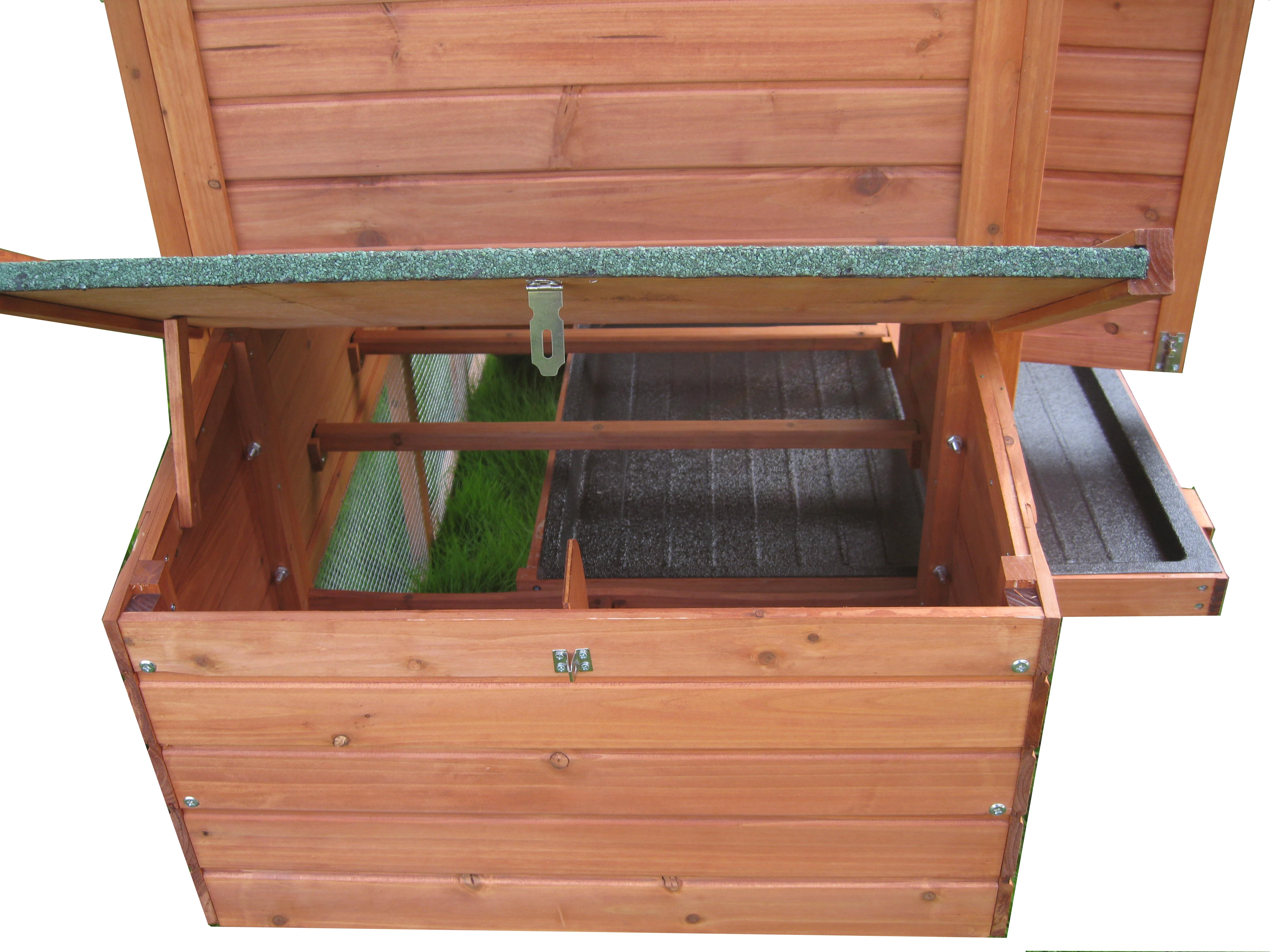 Wood Animal House Home Outdoor duck cock Pet Cage Poultry Waterproof Weatherproof UV Roof Egg Laying Large Run Chicken Coop sale