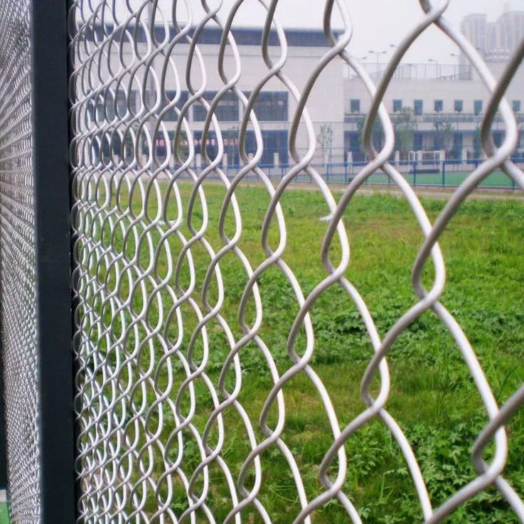 tennis court Basketball golf course diamond chain link  fence price for Garden or Grass Land