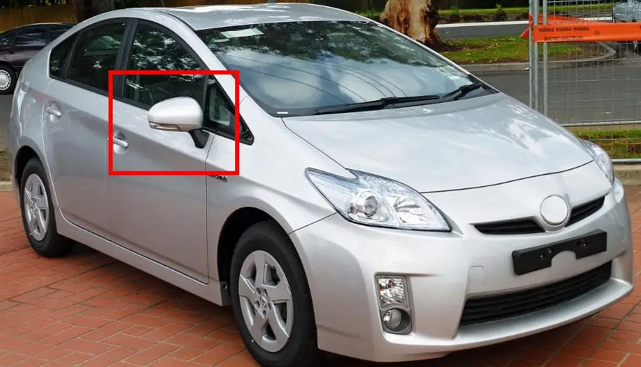 For Toyota Prius 30 2009-2015 2010-2016 ABS Chrome Car Rear view Mirrors Cover Trim Exterior Accessories Car Styling
