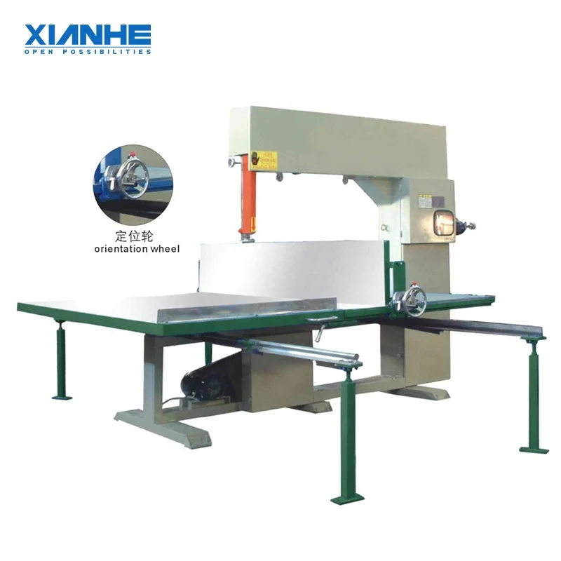 
Vertical foam cutting machine mattress sheets manual operation vertical cutting press for kitchen sponge 