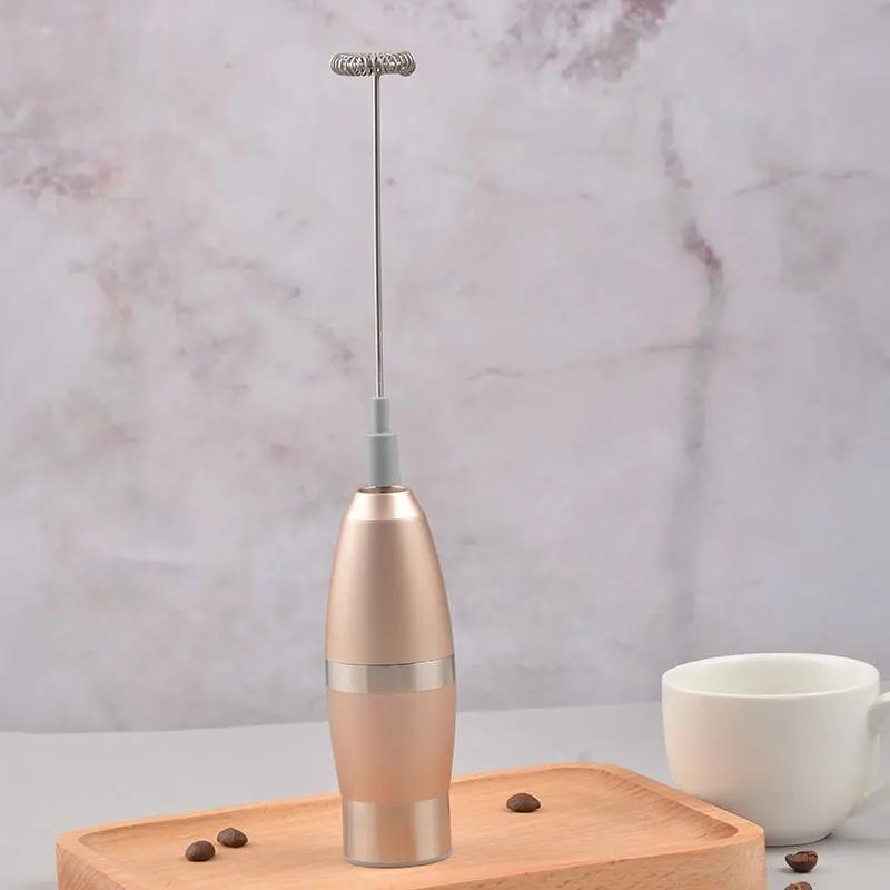 Top Selling Portable Automatic Stainless Travel Battery Powered Mini Coffee Milk Frother