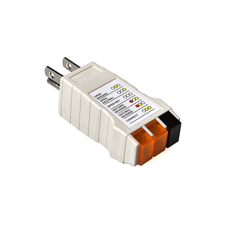 Drop Shipping Outlet Tester for Grounding Products Test Receptacles Sockets Proper Wiring USA Socket