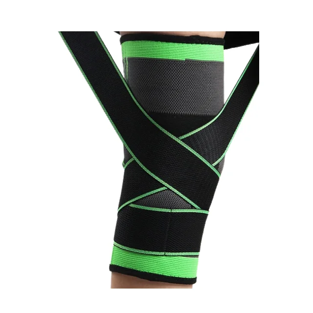 Knee Sleeves Powerlifting Knee Support Pads Training 7mm Neoprene Knee Sleeve with belt
