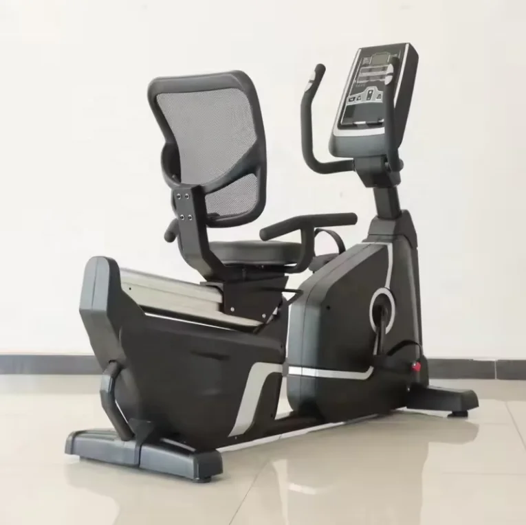 Creative Sports Commercial Gym Machine Cardio Machine Commercial Spinning Bike Horizontal Exercise Bicycle Recumbent Bike
