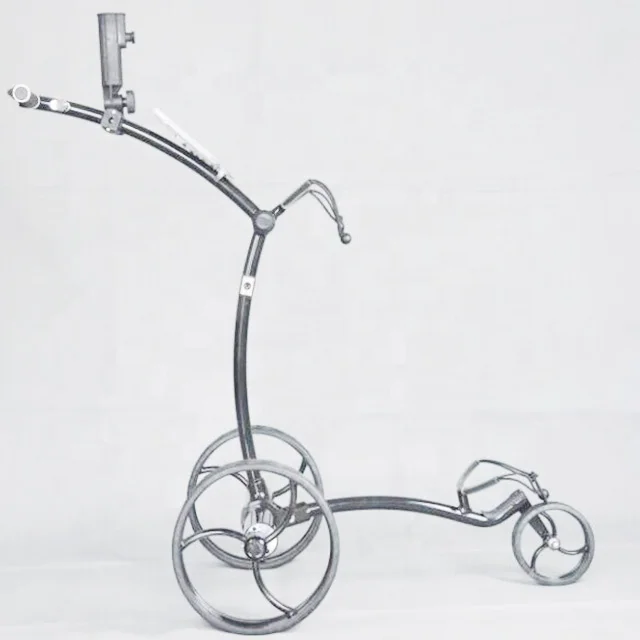 Hot selling aluminium alloy Electric Golf Trolley with down brake