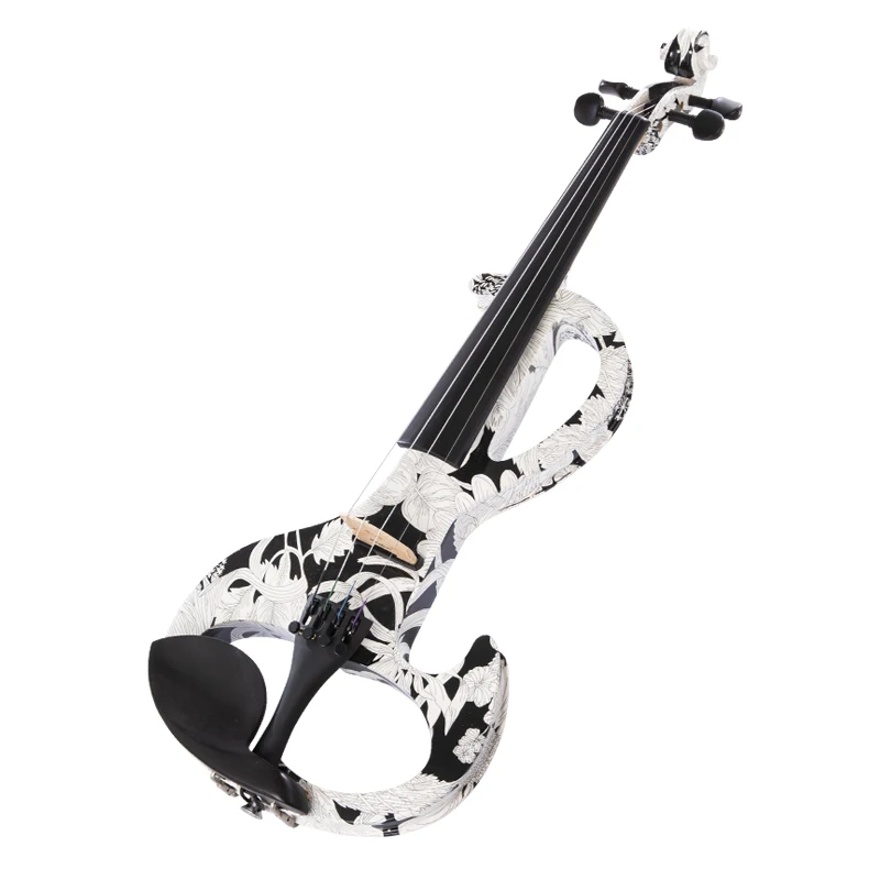 bridge piezo pickup wood wine bottle display bass guitar blue color electronic violin