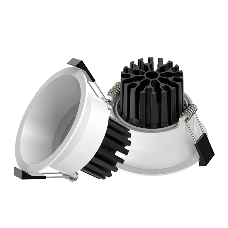 CE RoHS SAA Dimmable led recessed downlight ceiling aluminum metal panel pot light led ceiling spot light for indoor lighting
