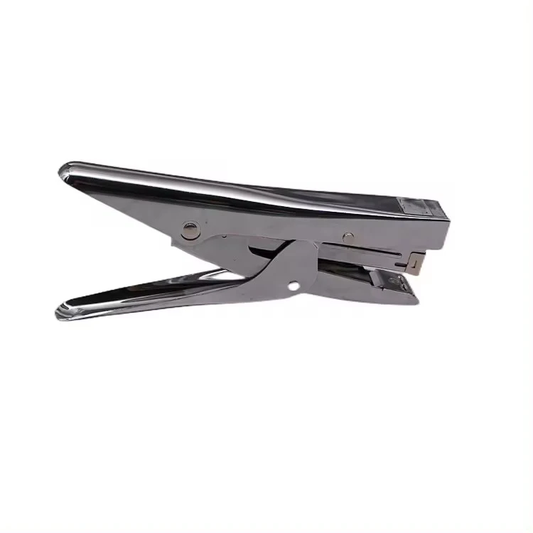 Tapler Metal Plier Stapler Student Stationary Office Binding Machine Paper Binding Hand Grip Staplers Paper Binding Supply