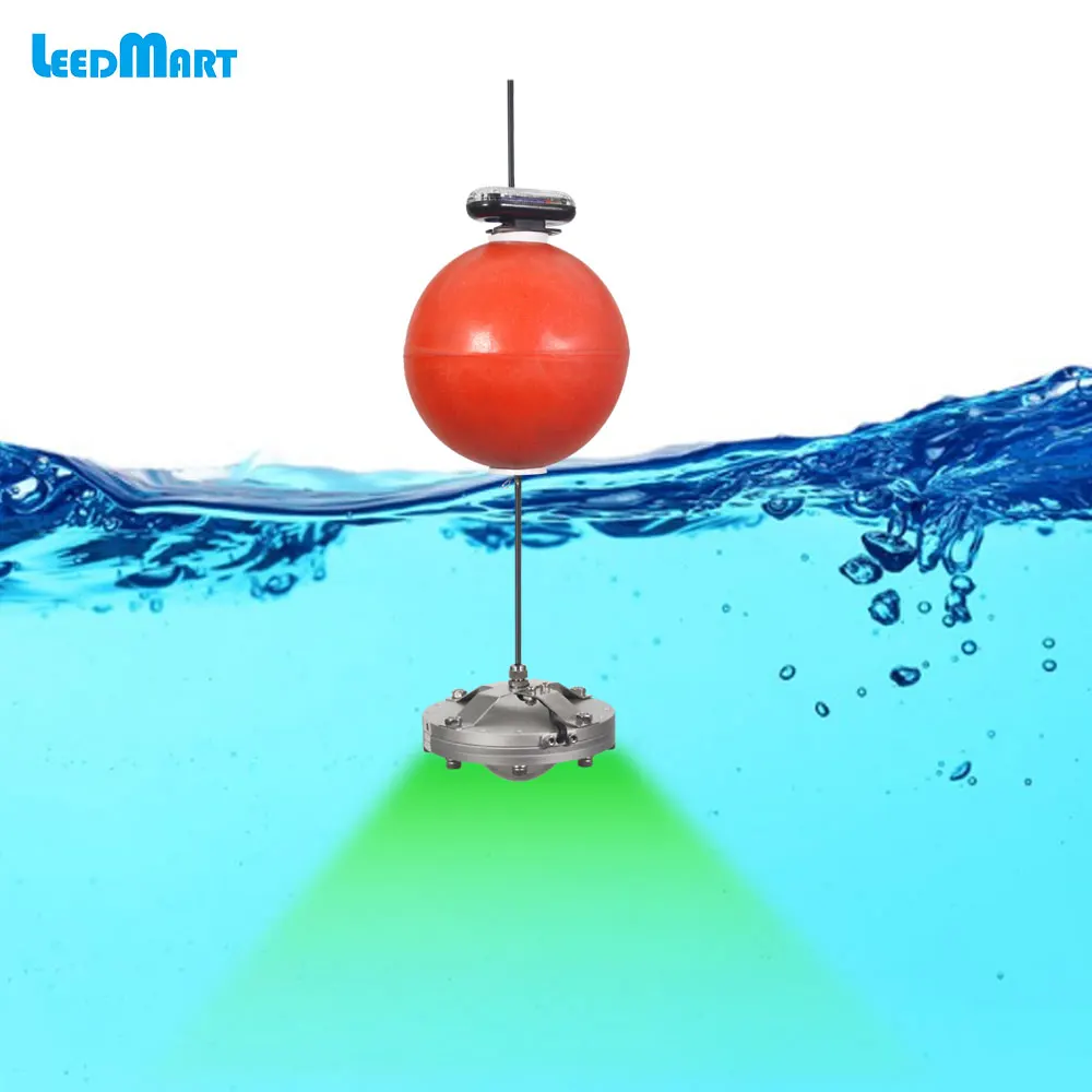 IP68 Ocean Night Fish Suspended Fishing Light Equipment 200W LED Underwater Fishing Attraction Light