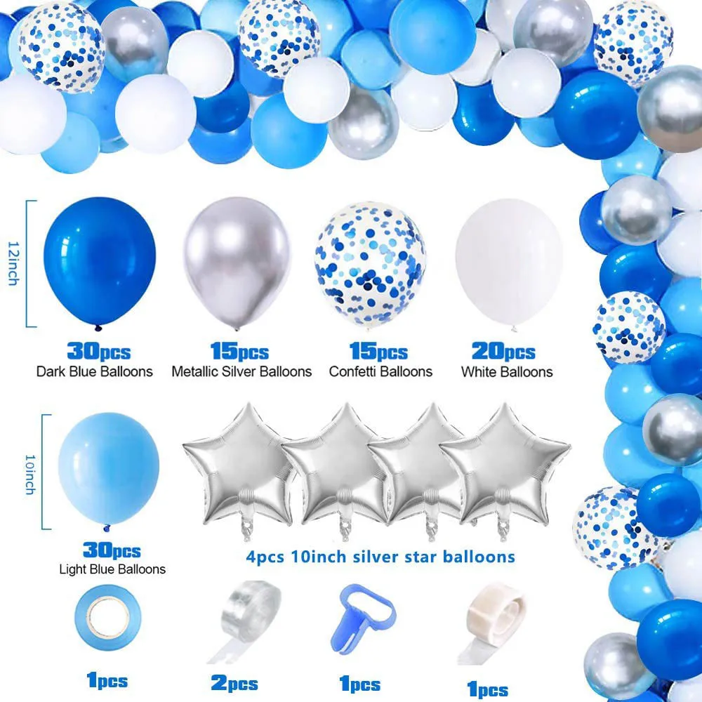 Wedding Party Valentines Decoration Balloon Latex Foil Garland Arch Kit