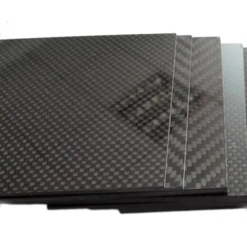 High Quality Carbon Fiber Slab 3K Plain/ Twill Carbon Fiber Glossy Matte Carbon Fiber Plate Sheet