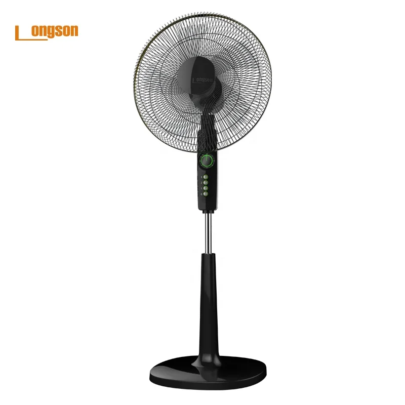 Dual Electric Power 16, Inch AC DC Adaptor, Charger Solar Pedestal Fan/