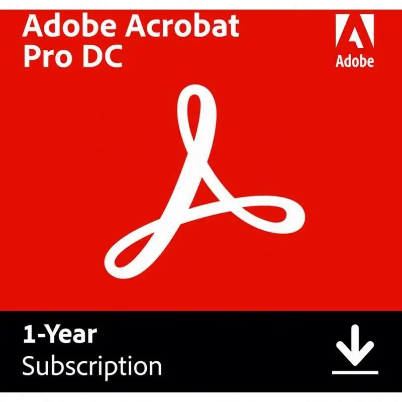 24/7 Online  Acrobat Pro DC 2022 for Mac/PC 1 Year Subscription Genuine Original License Key PDF Editing Software