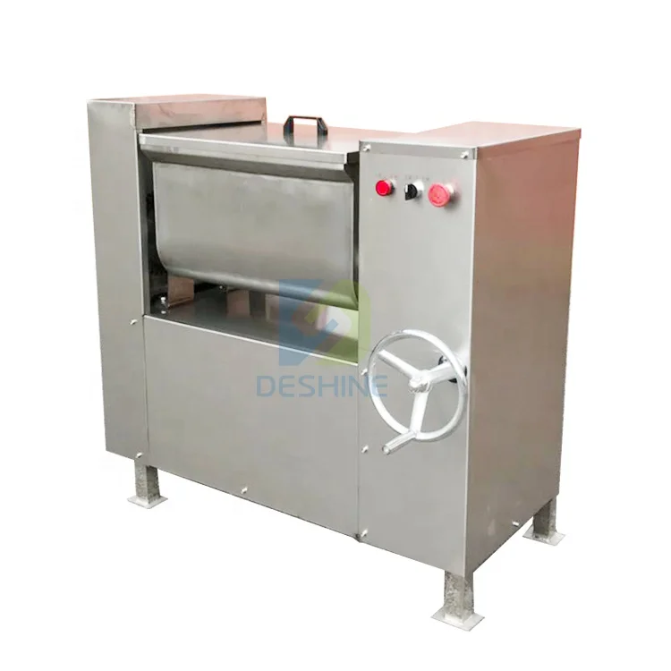 200L 300L 500L Double Shafts Heavy Duty Commercial meat blenders Machine Electric Sausage Meat Mixer