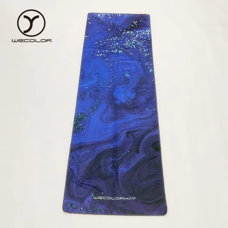 Factory Sale Various Printed Microfibre Suede Yoga Mat Towel
