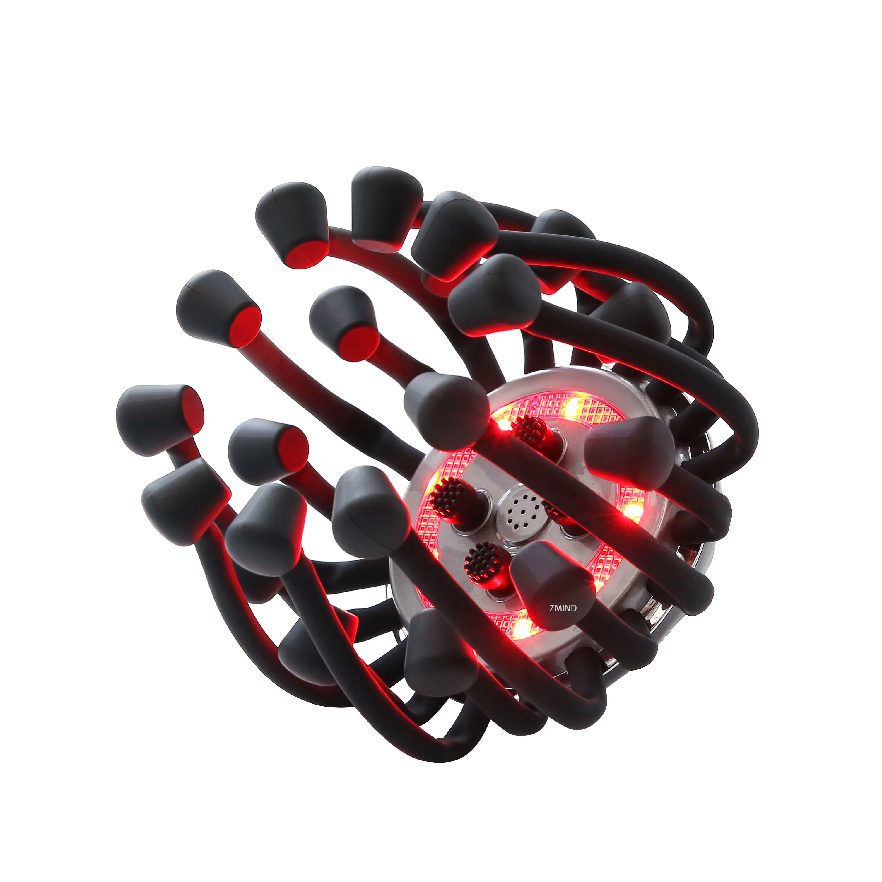 3d scalp and body massager infrared hair growth scalp massager red light wholesale electric scalp massager
