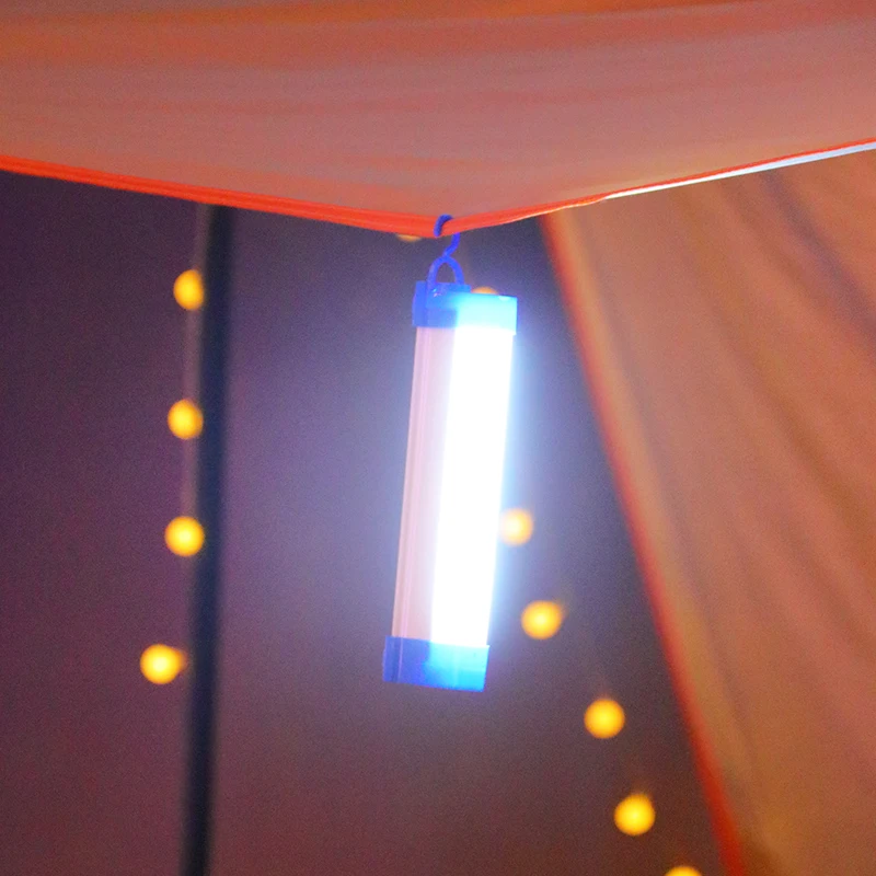 T5 Led Camping Light Tube Bar Led Portable Handheld Battery Powered Usb Rechargeable Lantern Emergency Light Lamp