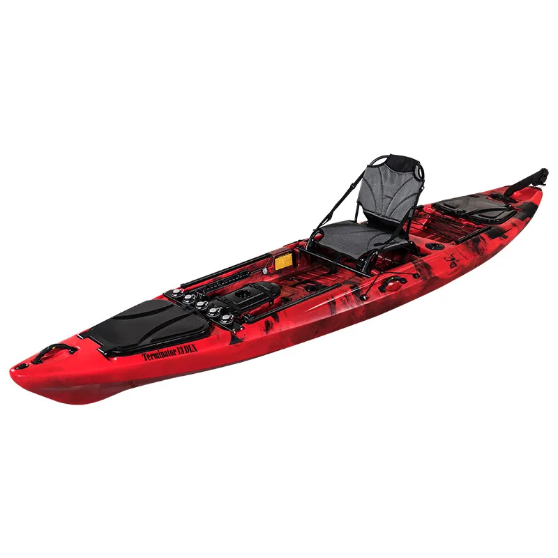 Inflatable Kayak Boats Inflable hdpe Sport Kayak 1 Person can  surfing Crusing  Fishing with 3.1 - 4m
