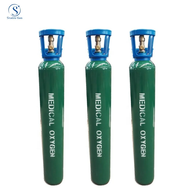 ISO9809 10L Portable Oxygen Gas Cylinder 150Bar 37MN Oxygen Gas Cylinder wholesale 10l 150bar mini oxygen gas cylinder tank