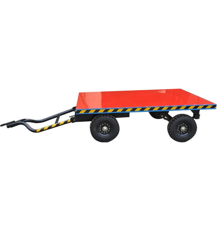 1ton 2ton 5ton Small Flatbed Turntable Trailer For Transportation