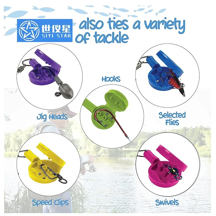 Fish Hooks Knot Tying Tool