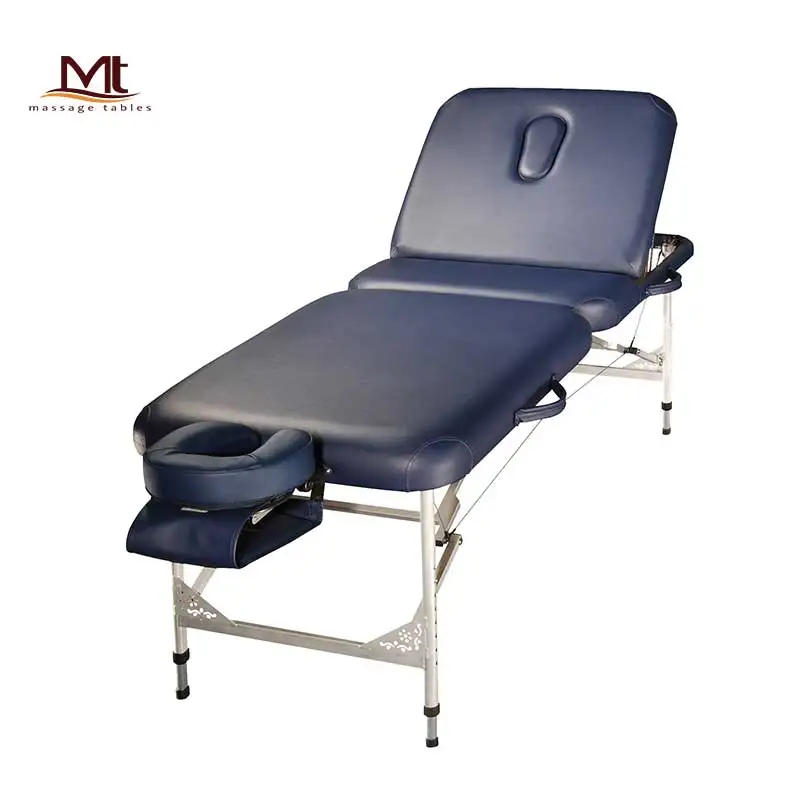 Mt Vigor-Deco Manufacture Lightweight Portability Folding Custom Adjust camillas para masajes usadas Salon Bed Acupuncture Bed