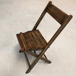 New Design Slat Folding Chair