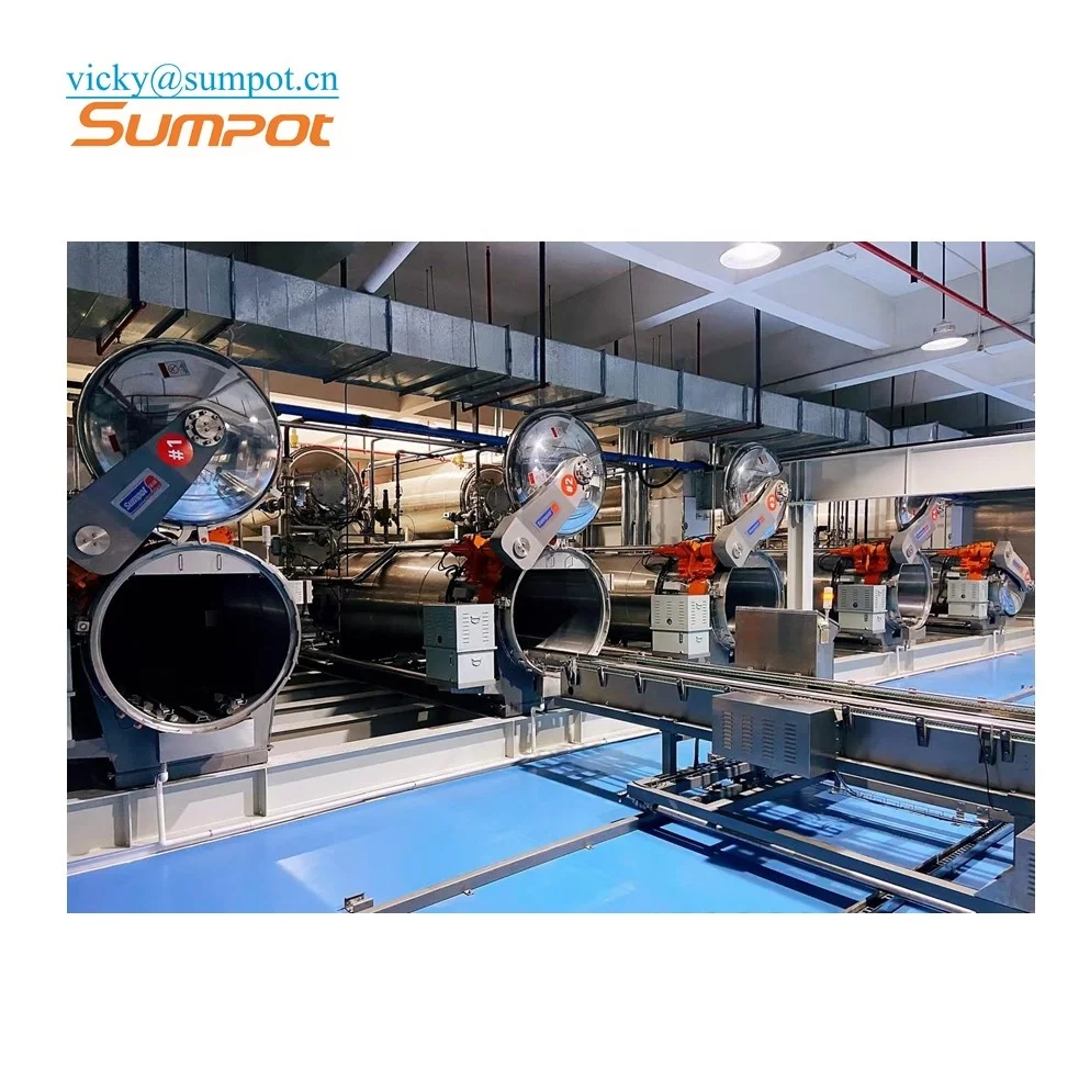 SUMPOT Retort sterilizer for ready meal