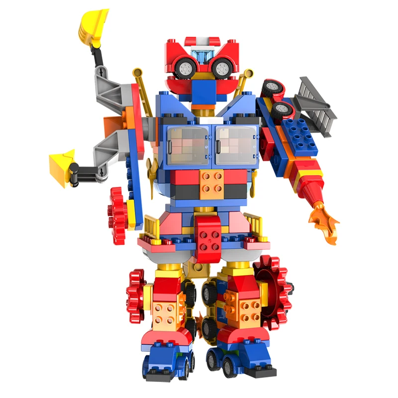 
181PCS 2021 trending hot products DIY kids blocks toys building blocks robot STEM building blocks education toys 