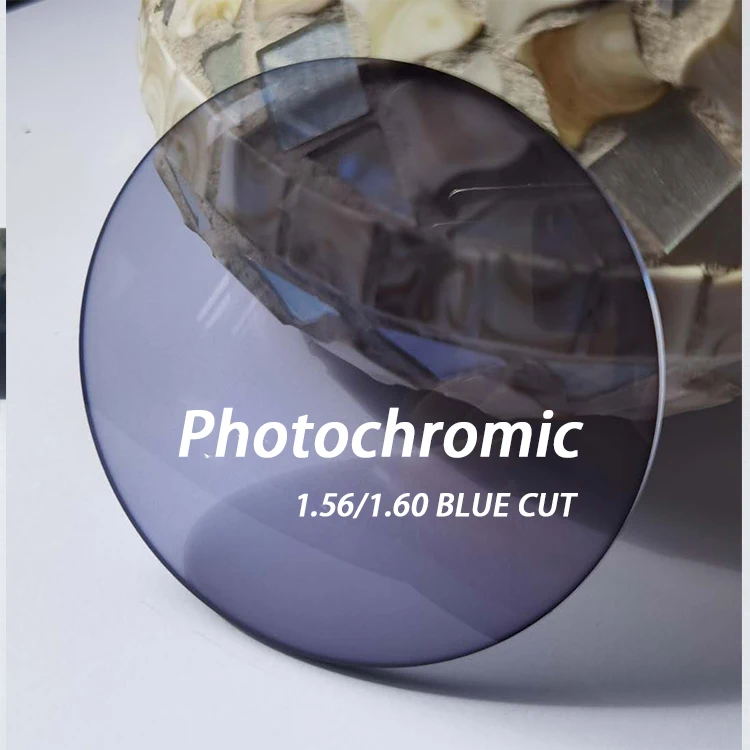 high quality laboratory  uv420 blue cut photochromic 1.59pc HMC ar coating polycarbonate sv single vision lenses