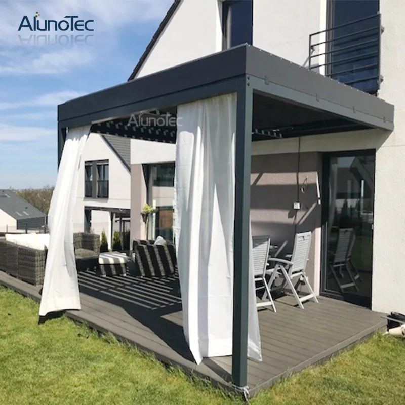 Aluminum Pergola Price waterproof sun shade for pergola Gazebo Price