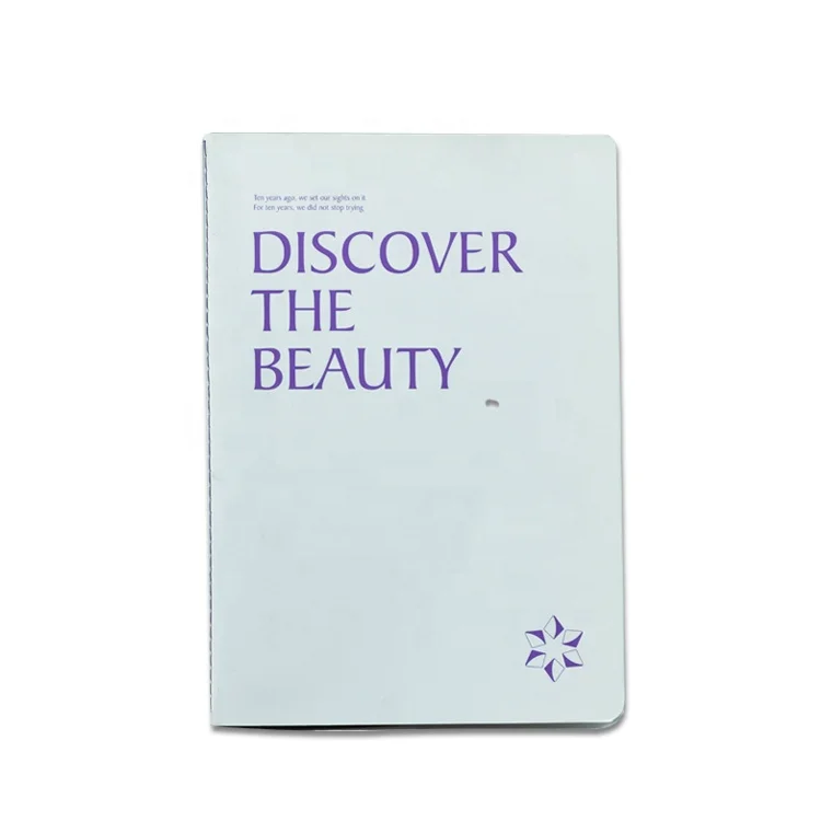 Custom Single Line School Student Homework Notebook Stationery Note Book