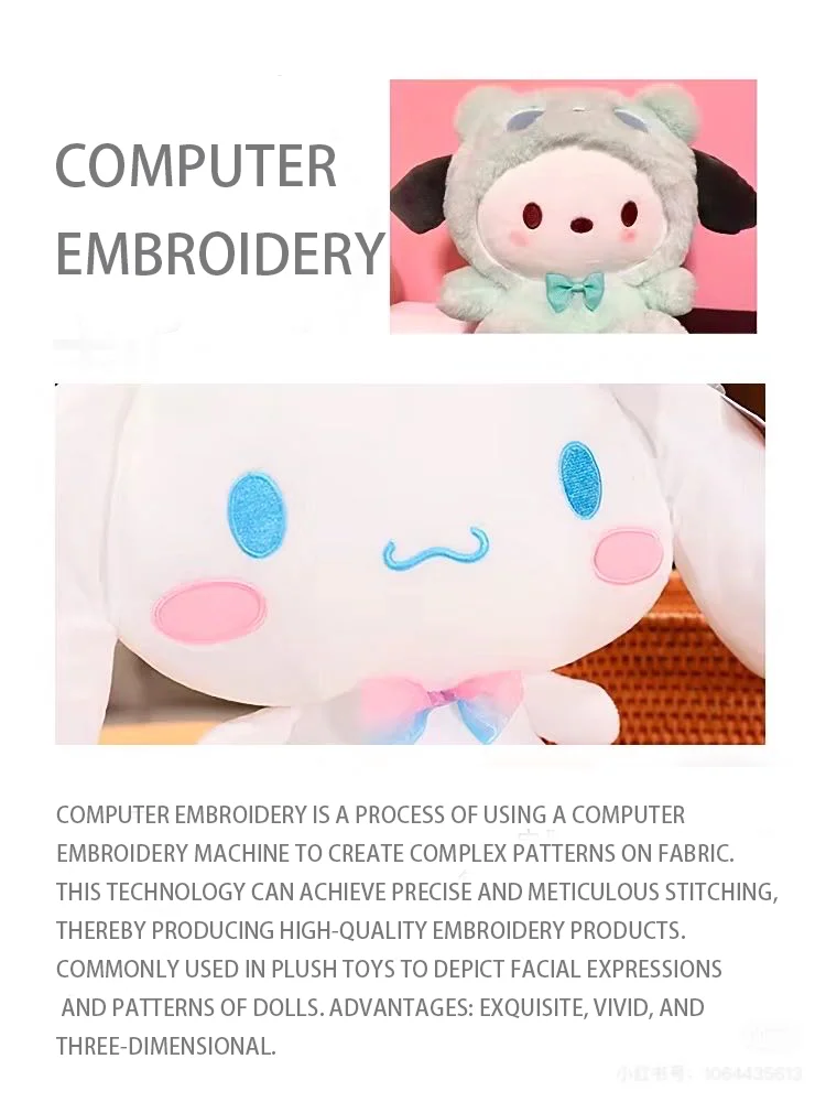 Plush Toy 10 Cm Embroidered Comforter Custom Cute Robot Shaped Super Soft Cotton for Stress Relief Gift for Children Dog Usb