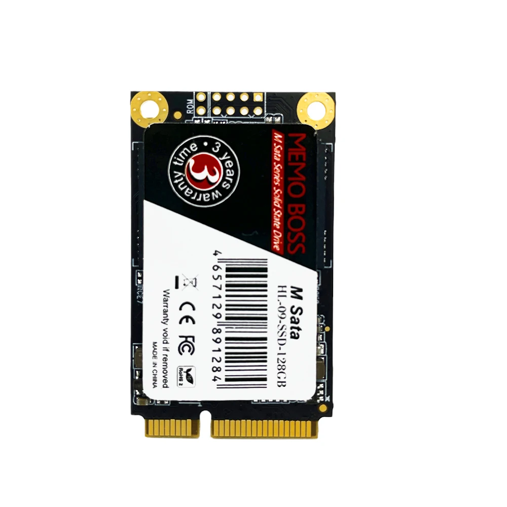 OEM SSD mSATA Half Size 128GB 256GB 512GB 1TB SATA3 MEMOBOSS Solid State Drive ssd 256 gb For Desktop And Laptop