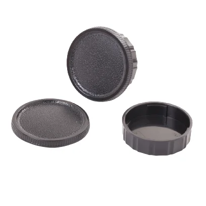 Camera Front Body Cap And Rear Lens Caps Set For Contax/Yashica C/Y Mount