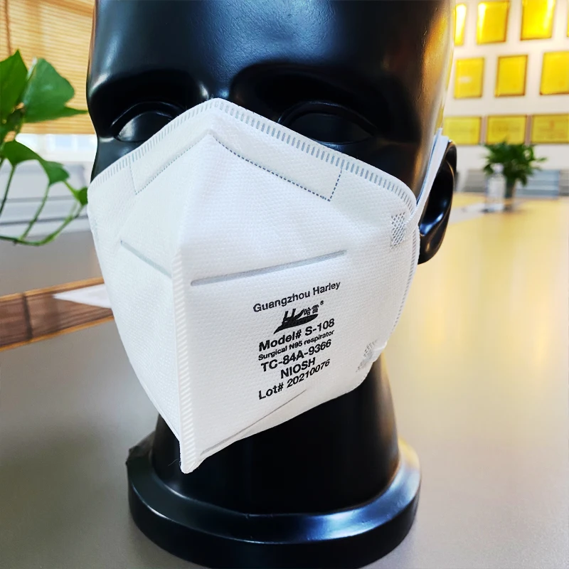 Wholesale Hospital Custom Head band Disposable 3ply Medical Surgical N95 Protective Face Mask with Filter