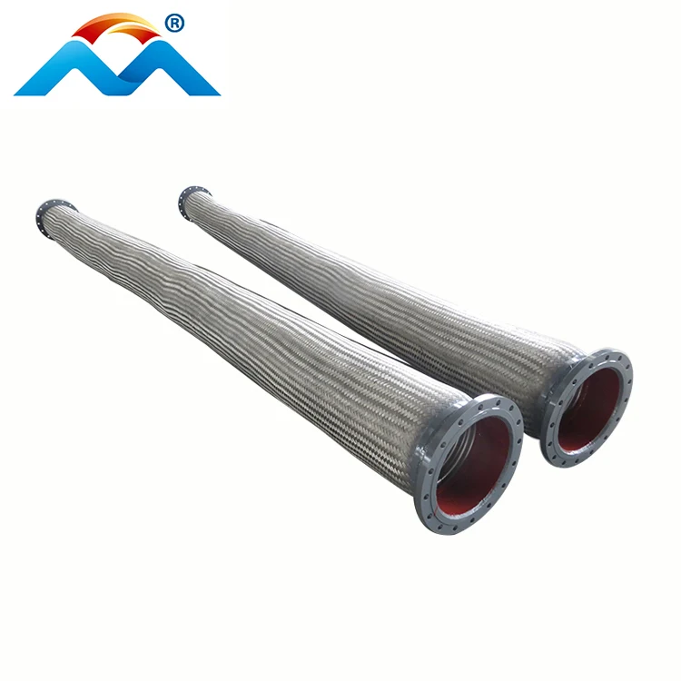 Stainless Steel Wire Braided Corrugated Flexible Metal Hose Pipes Quick Convoluted Metal Hose for Heated Exchanger